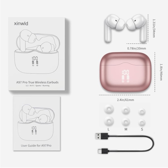 Xinwld A97 True Wireless Earbuds - Picture 6 of 8